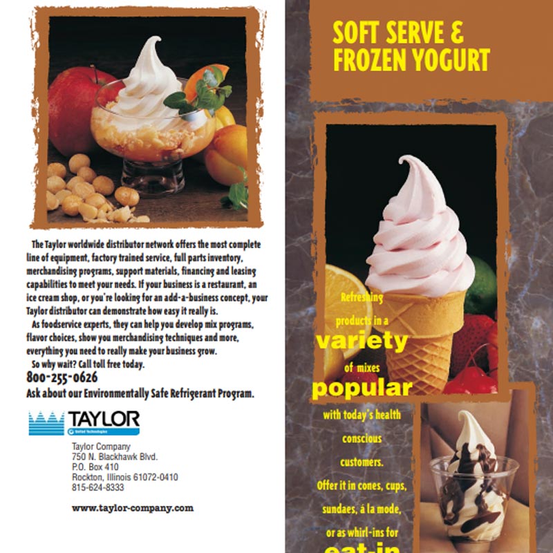 Soft Serve and Frozen Yogurt